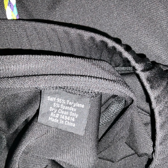 NWT$210 Jade by Johnny Was SMALL Nara Matte Jersey Crop Pants Black - Picture 11 of 12